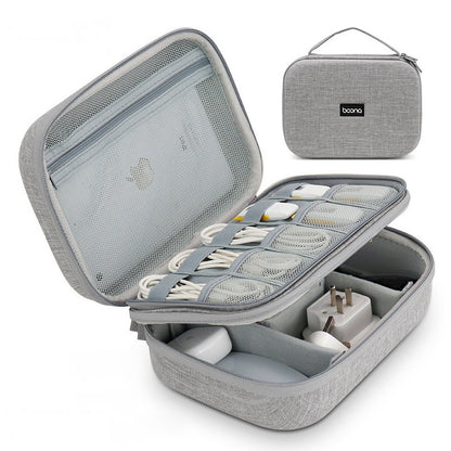 Hot Sale Waterproof Hard Shell Digital Gadgets Storage Bag Travel Organizer for Electronics Accessories HDD Earphone Storage Box