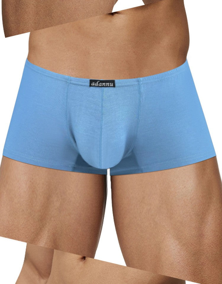 Simple, solid color, new thin Modal boxers, low waist and light boxers AD741