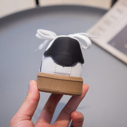 Children Tennis Shoes 2025 New Simple Kids Sneakers for Girls Patchwork Non-slip Boys Causal School Running Sneakers Non-slip