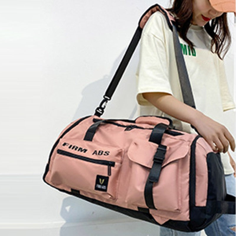 Travel Bag Luggage Handbag Women's Shoulder Bag Large Capacity Waterproof Oxford Good Quality Sport Gym Bag Ladies Crossbody Bag