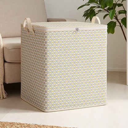 Extra Large Storage Bag - Multifunctional Bedding, Clothing, And Underwear Storage Bag With Zipper, Under Bed Storage Bag