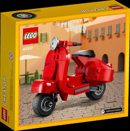 LEGO 40517 Vespa Yellow Edition Kids' Building Block Puzzle Toy for Boys
