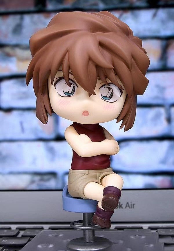 11CM Q.ver Detetive Conan Anime Figura TMS Entertainment PVC Action Figure Anita Hailey Coleção de Figuras Modelo Boneca Presente