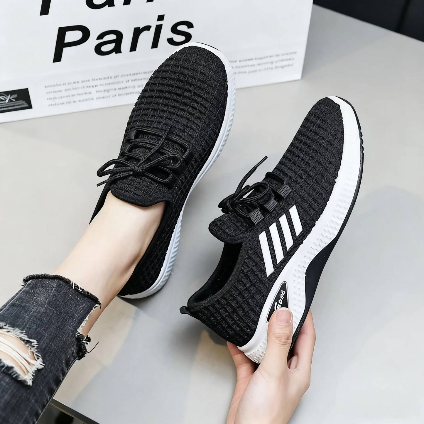 HOT Women's Air Mesh Sneakers 2025 Spring Summer Casual Running Shoes Lightweight Soft Sole Fashion Shoes for Women