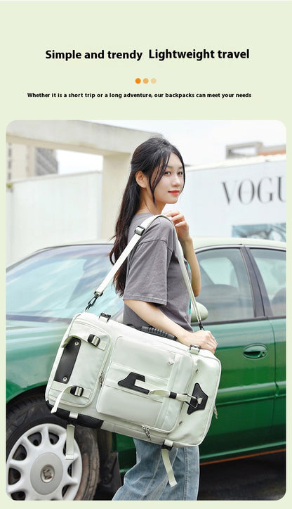 55L Large Capacity Travel Bag For Men 15.6 Inch Laptop Suitcase Backpack Multi-function Waterproof Backpack Outdoor Camping Bags