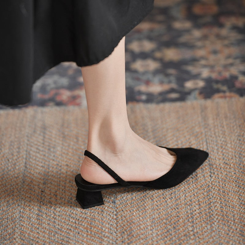 Women Flats Pointed Toe Lady Flat Heel Shoes Slip on Loafers Office Lady Elegant Shoes Soft Sole Comfortable Big Size 42