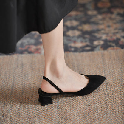 Women Flats Pointed Toe Lady Flat Heel Shoes Slip on Loafers Office Lady Elegant Shoes Soft Sole Comfortable Big Size 42