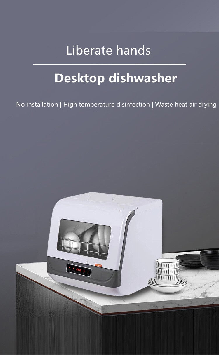 Desktop Portable Freestanding Smart Dishwasher Countertop Kitchen Dishwashers for Household
