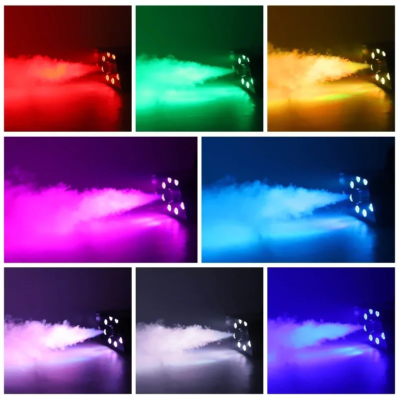 New LED Timer Disco Smoke Machine 500W Remote Dj Halloween Smoke Spraying Equipment Christmas Wedding Party Stage Fog Machine