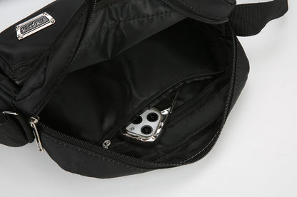 Large Capacity Men's Bag Single Shoulder Bag Waterproof And Wear-resistant Backpack Multiple Pockets For Business Business