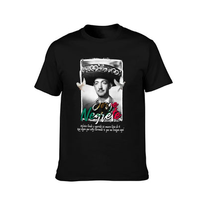 black t-shirt Querido man t Jorge shirt Negrete y package plain T-Shirt Lindo tshirt T-Shirt man for graphic cotton Mexico