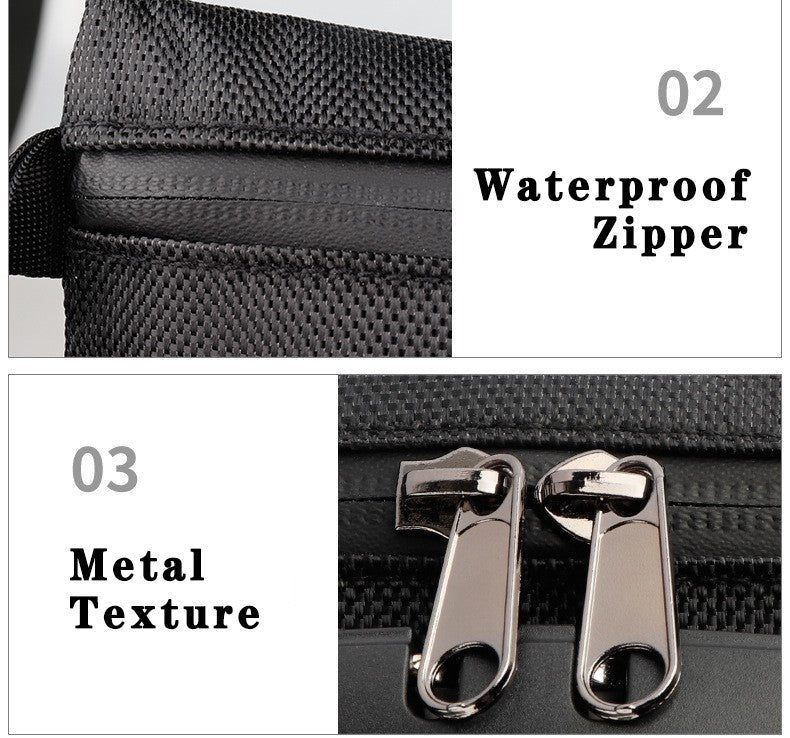 Travel Storage Bag With Password Lock Files Credit Card Certificates Safe Handbag Waterproof Anti-odor Smoking Pipe Storage Bag