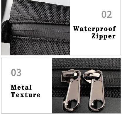 Travel Storage Bag With Password Lock Files Credit Card Certificates Safe Handbag Waterproof Anti-odor Smoking Pipe Storage Bag