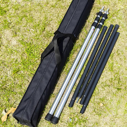 Camping Canopy Pole Storage Bag Wear-Resistant Sundries Holder Large Capacity Multifunction with Handle for Storage Bag