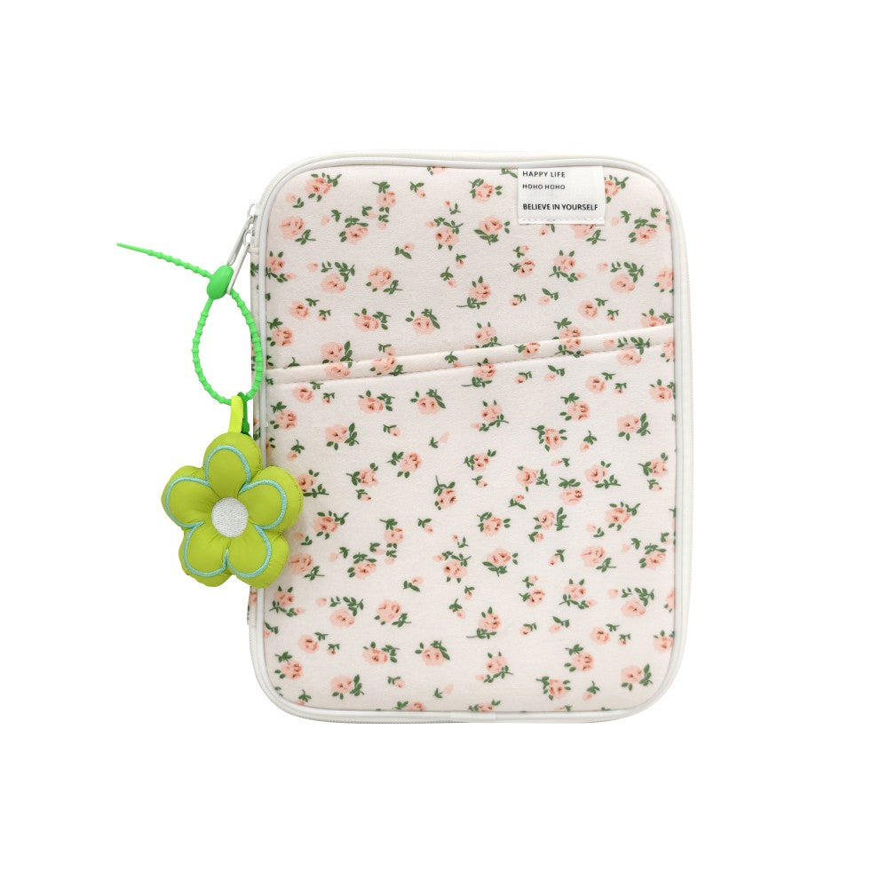 Laptop protective case compatible with HP MI Macbook 11 13-14 inch shockproof plush laptop bag, portable tablet protective bag