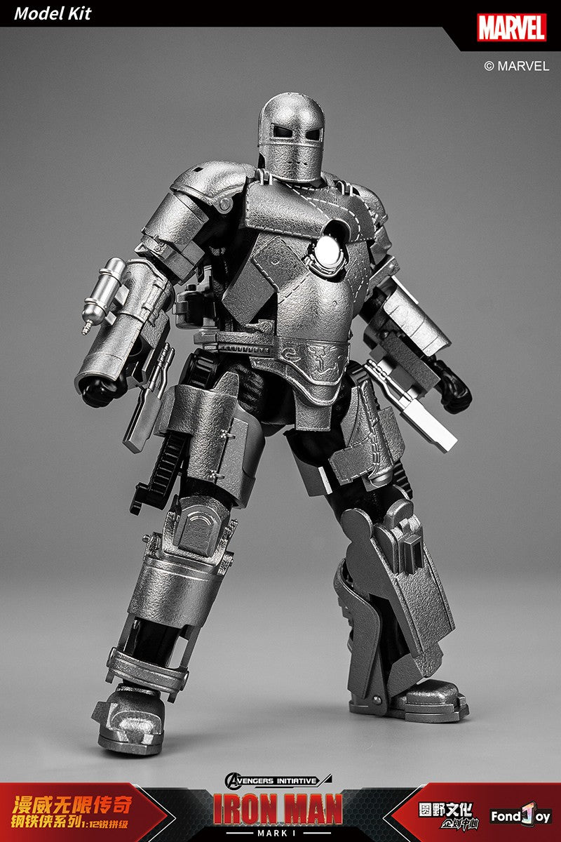 Fondjoy The Avengers Iron Man MK6 Joints Moveable Action Figures Toy 15cm ABS Material Model Toy Boy Birthday Gifts Hoilday Gift