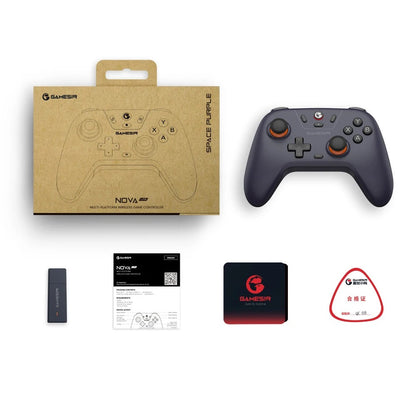 GameSir T4 Nova Lite - Wireless Switch Controller Bluetooth Gamepad with Hall Effect for Nintendo Switch iPhone Android Phone PC
