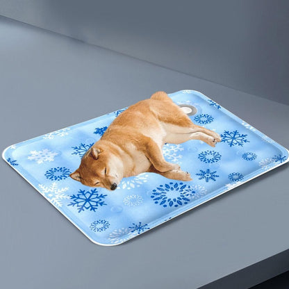 Almofada de Gelo para Animais de Estimação de Verão Gato Cão Resfriamento Gel de Gelo Macio Almofada para Animais de Estimação Almofada Fresca para Gato Ninho de Gelo para Animais de Estimação Almofada de Gelo Fresca