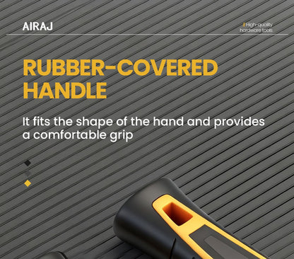 AIRAJ Martelo de Instalação de Borracha Sólida Grau Industrial Cabo de Fibra de Alta Resistência para Instalação de Pisos, Azulejos e Móveis