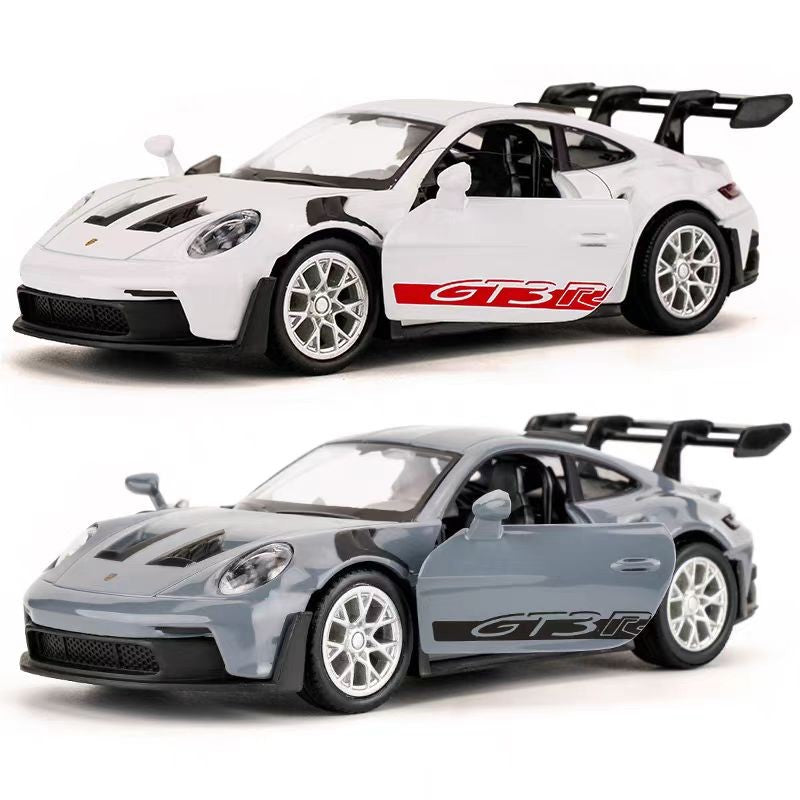 1/36 Porsche 911 GT3 918 Spyder Taycan Carro de Brinquedo de Corrida Modelo RMZ CiTY Metal Fundido Miniatura Coleção Presente Para Meninos Crianças