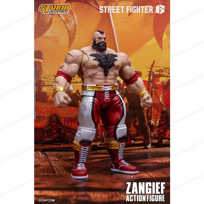 Original Storm Toys Street Fighter 6 Zangief In Stock Action Collection Figures Model Customized Gifts Toys Child