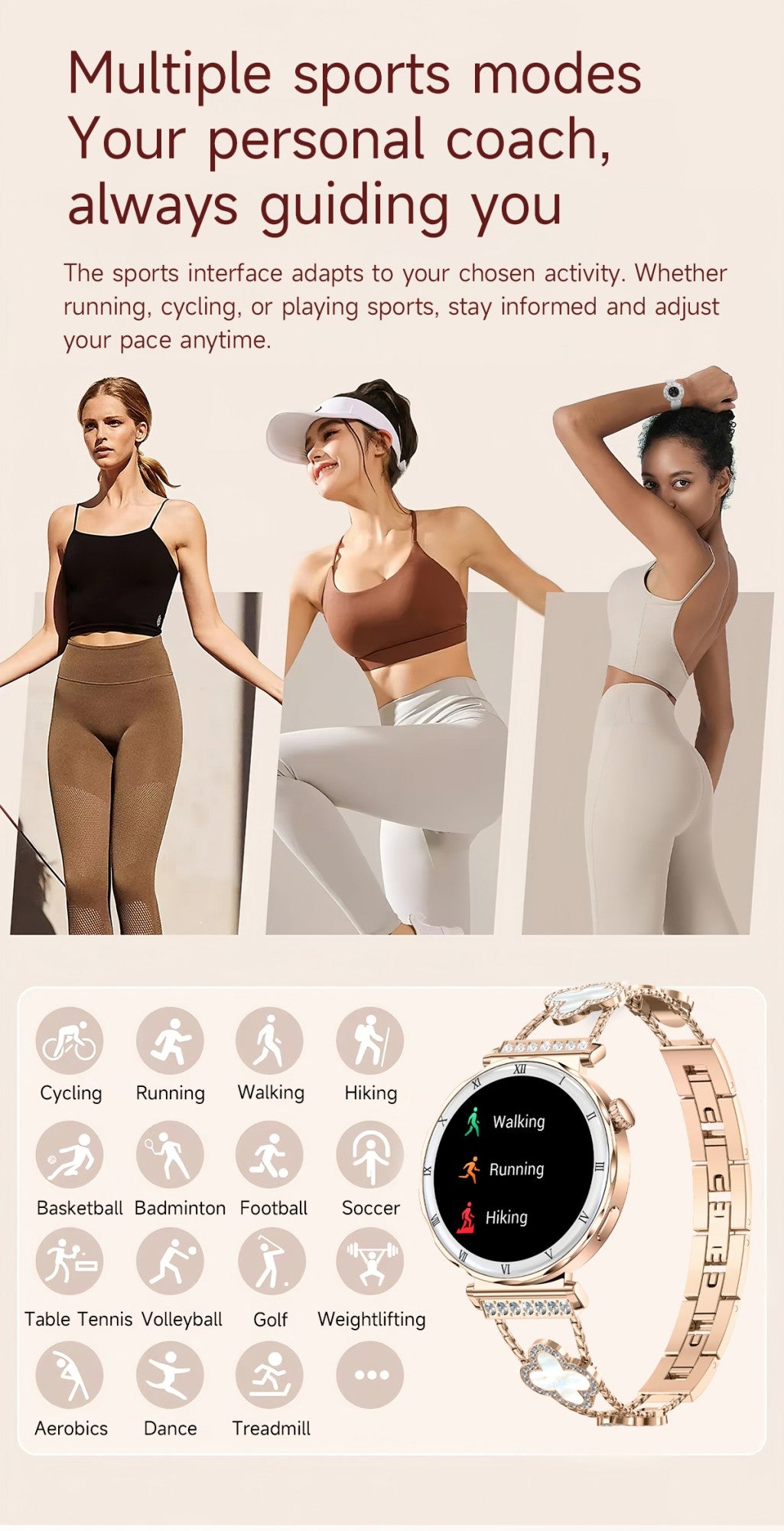 LIGE New Ultra Thin Smart Watch Women Screen Always Display Time Diamond Luxury Bracelet Voice Calling AMOLED Smartwatch Ladies