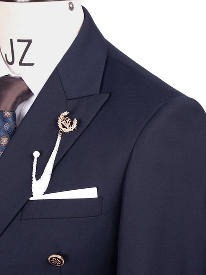 DAROuomo 2025  Men Suit Slim Fit Formal Business Work Wear Suits 2Pcs Set (Jacket+Pants)DR8211