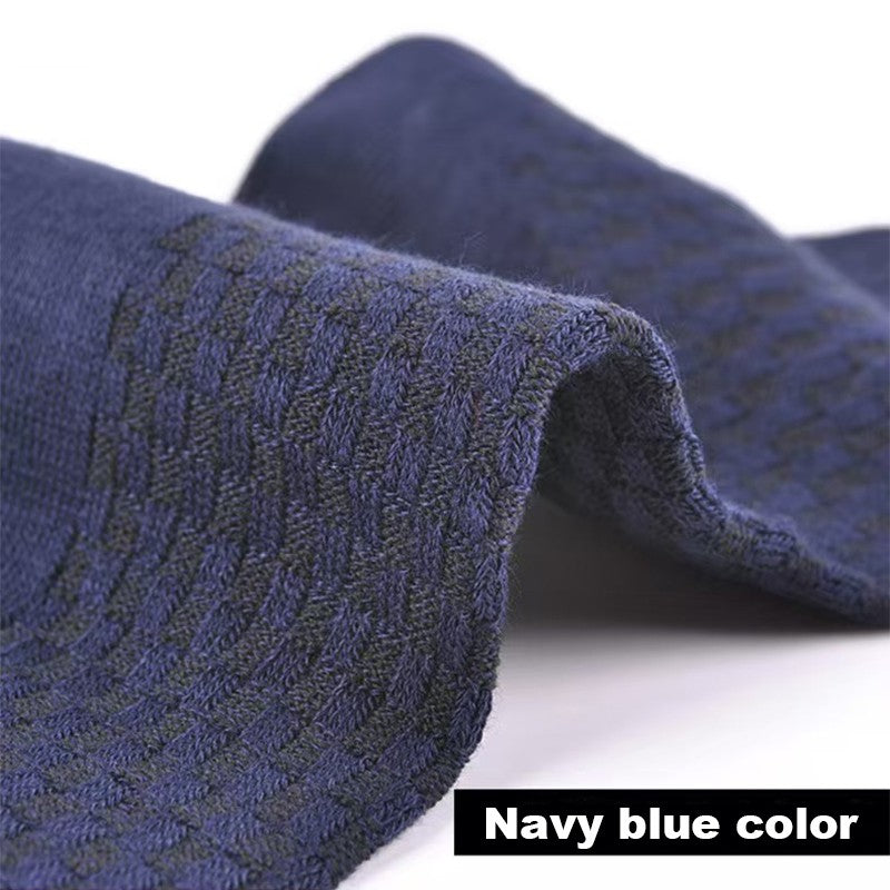 5/10 Pairs Men Socks Bamboo Fiber Short Ankle Socks Spring Summer Autumn Winter Business Breathable Male Long Sock Meias Man Sox