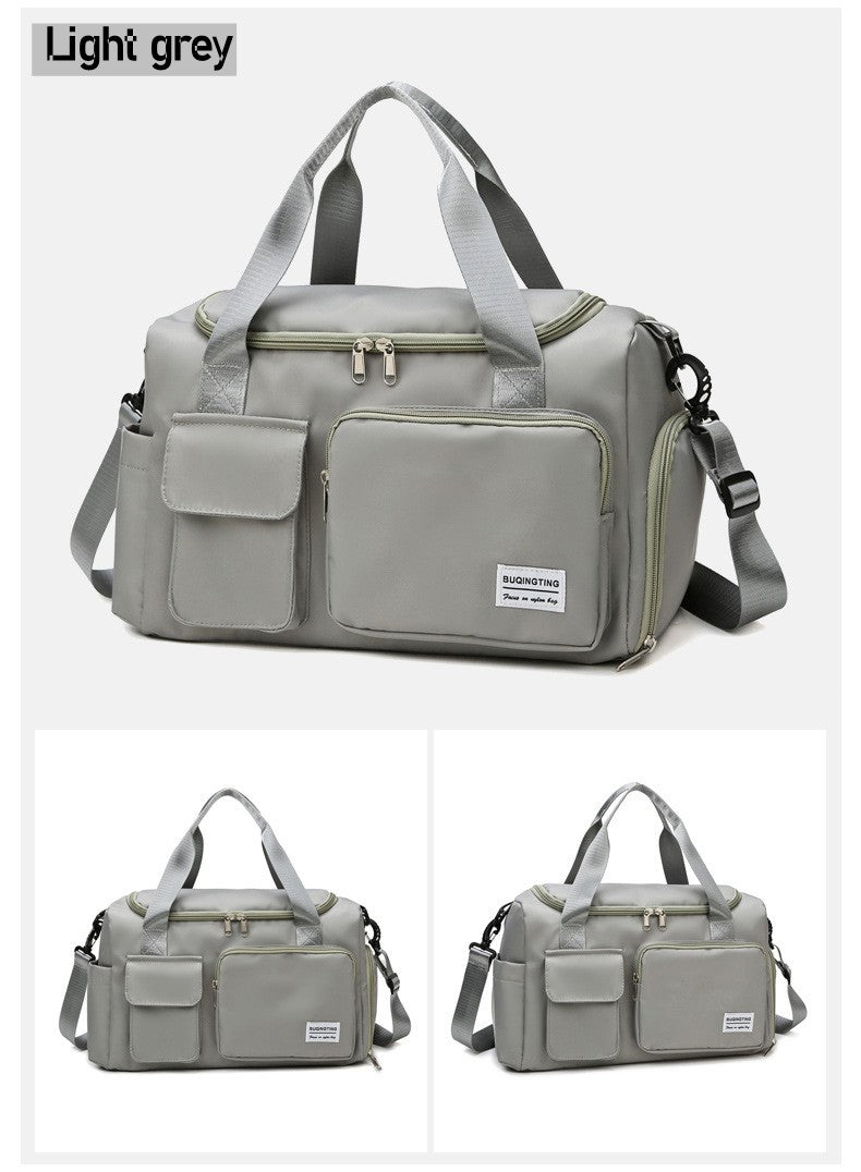 Womne's Travel Bags Handbags Gym Shoulder Bags Oxford Fitness Camping Trekking Bags Hiking Waterproof Outdoor Crossbody Bag