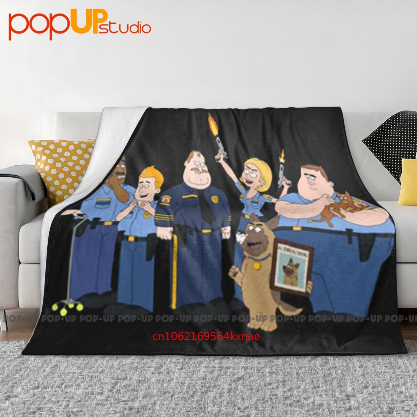 Paradise Pd American Animated Sitcom Ultra-Soft Blanket Quilt Winter Sofa Cover Bed Covers