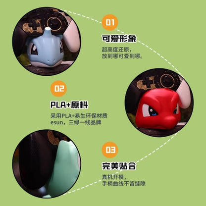 Suporte Universal Criativo para Controles de Pokémon Anime, Suporte para Controles de Switch PS5 Xbox, Acessório de Cosplay, Base de Colocação