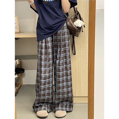 2025 Korean High-Grade Bow Pants Women Spring Autumn Comfortable High Waist Casual Slimming Long Pants Home Walking Pajama Pants