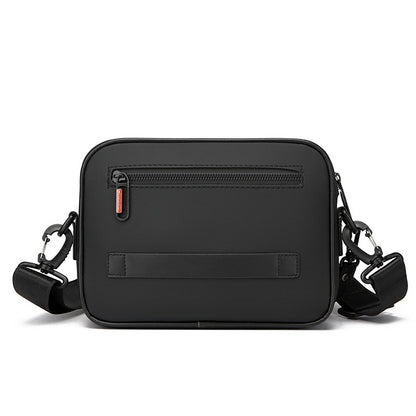 High Quality Soft PU Leather Men's Shoulder Bag Fashion Small Handbag Casual Male Day Clutch Bag