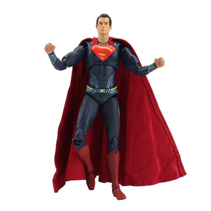 FondJoy DC Original 1/9 20CM Liga da Justiça Superman Batman Coringa Arlequina Mulher-Maravilha Victor Stone Aquaman Bonecos de Ação