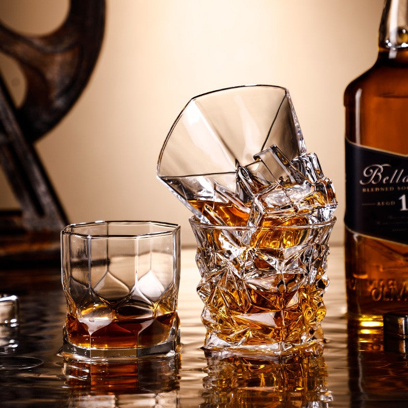 Copos de Uísque,Copo de Uísque Gravado,Copos de Uísque Old Fashioned,Copos de Scotch Clássicos,Presente Perfeito para Amantes de Scotch