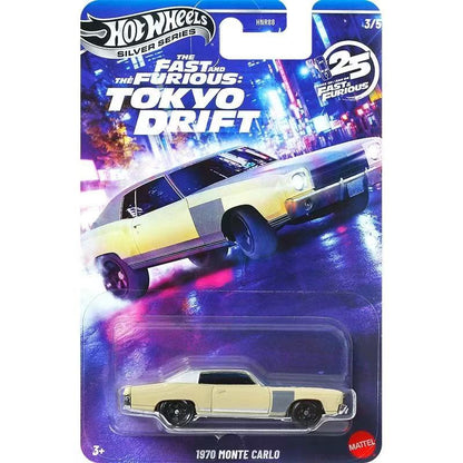 Nova Coleção de Carros Miniatura Hot Wheels Silver Series HNR88 Velozes e Furiosos Plymouth Alloy Diecast