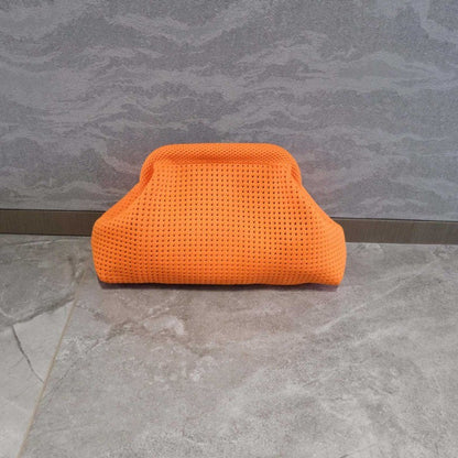 Storage Bag Polyester Summer Beach Clutch Bag Soft Elastic Small Crochet Handbag Breathable Large Capacity Purse Party ?????