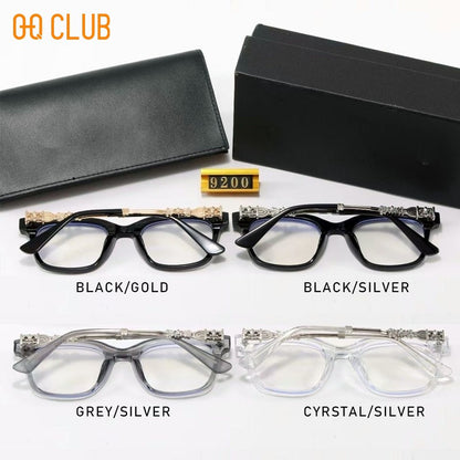 O-Q CLUB Reading Glasses for Men Optical Lenses With Medical Recipe Womens Sunglasses Women Women's Eyeglass Frame Shades Female