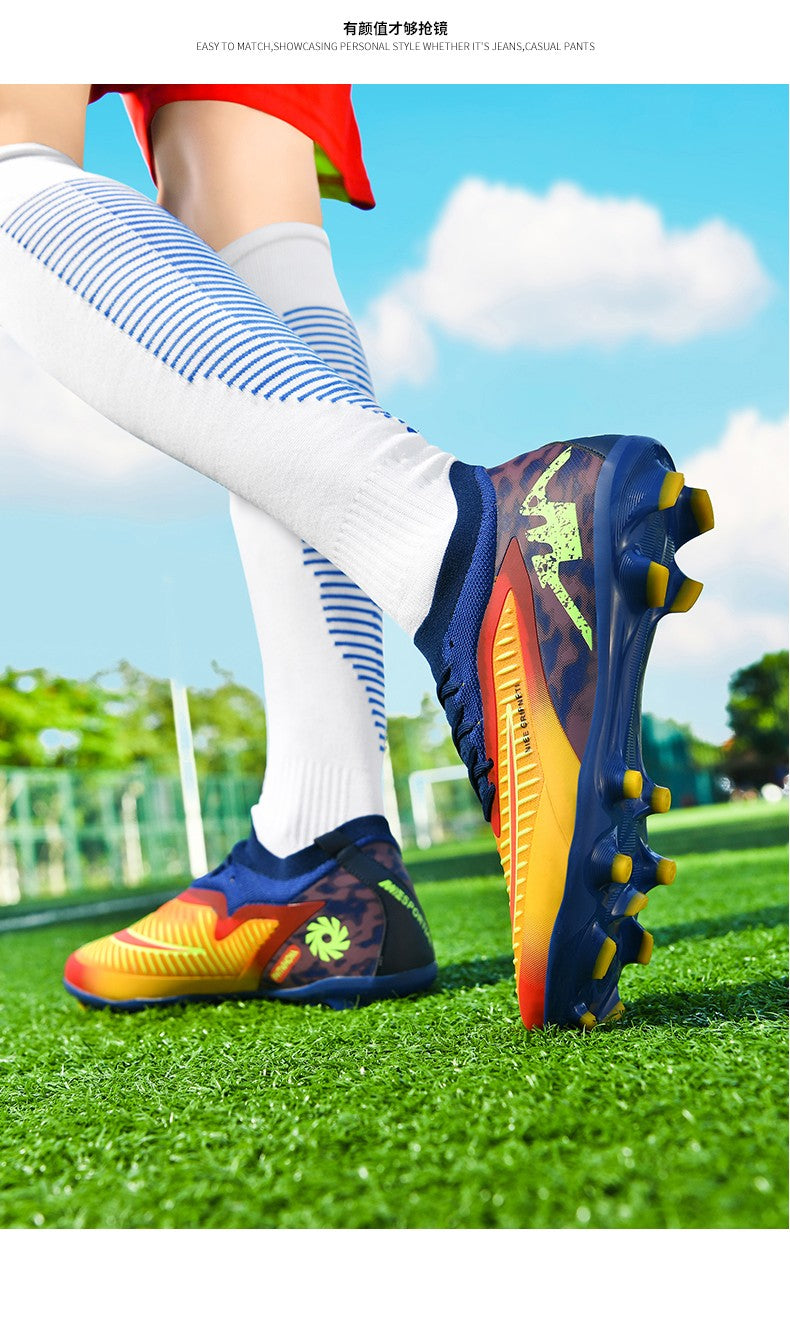 New Men Football Shoes High Quality Fast Soccer Shoes Society Cleats Professional Football Field Boots FG Sneaker Low Cut