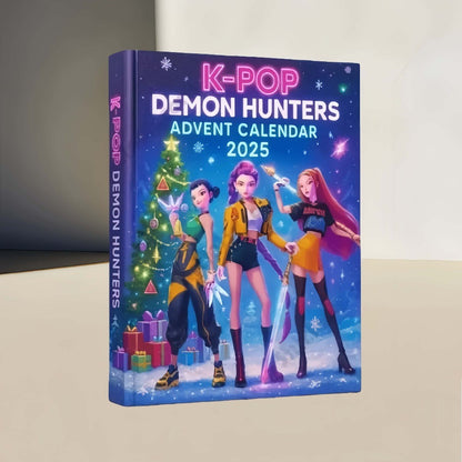 In Stock 2025 Kpop Demon Hunting 24pcs PVC Advent Christmas Calendar Surprise Blind Boxes For Halloween Mystery Box Gifts Toys