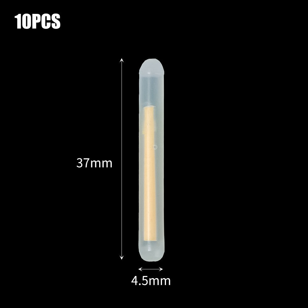 50/100 peças Bastão Fluorescente Vaga-lume Luz de Vara de Pesca Flutuante Luminoso Escuro Vara de Pesca Exterior Luz de Vara Fluorescente
