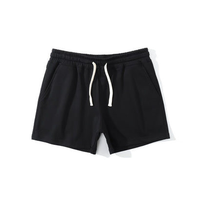 Summer Men Breathable Casual Gym Shorts Elastic Cotton Running Shorts Male Sport Basketball Shorts Blue Beach Shorts Man Clothes