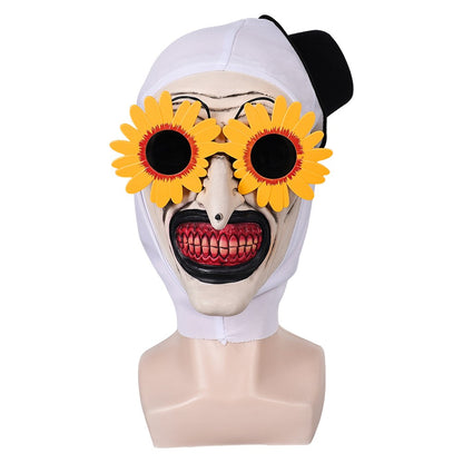 Art the Clown Cosplay Retro Trumpet Prop Mask Horn Glasses Honor Movie Terrifiering Costume Accessories Outfits Halloween Fancy