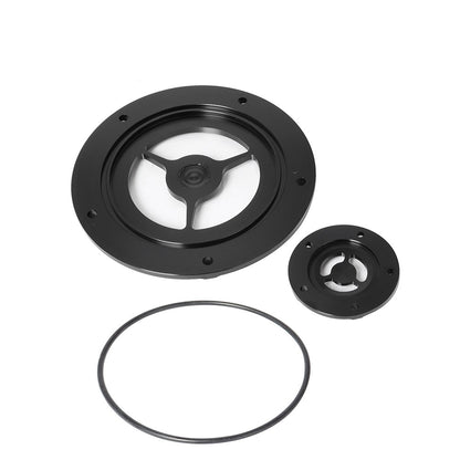 Tampa do motor CNC para Harley Touring Street Glide Softail Night Train Dyna 1999-2017 com 5 furos Derby Timing Timer