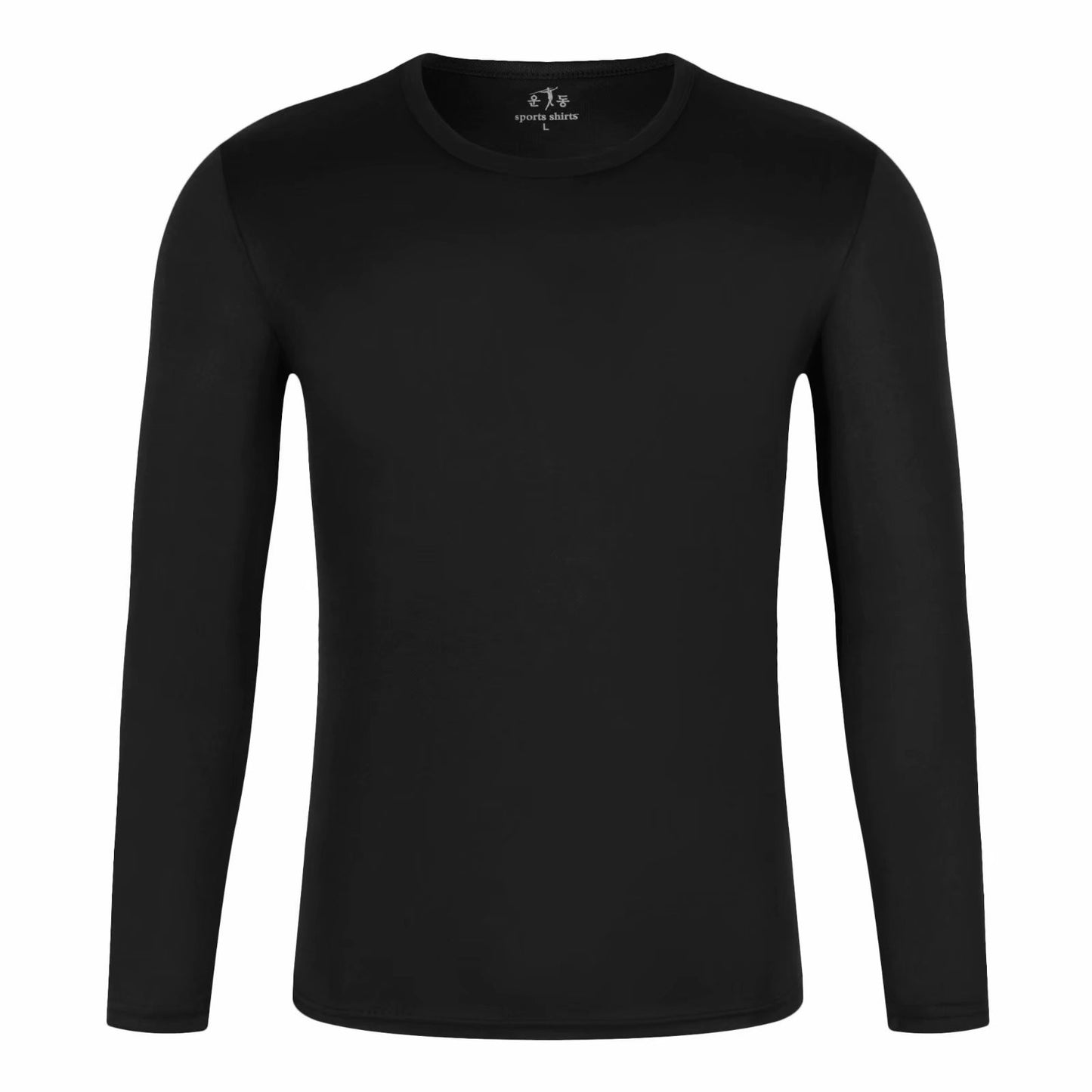 Long Sleeve Fast Dry Round Neck T-shirt Custom Breathable Culture Shirt Sports Fitness Outdoor Printed Logo Running Work Clothes
