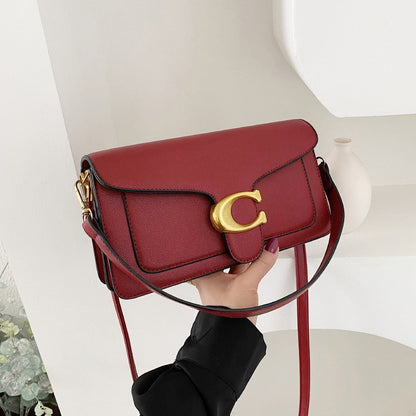 2025 Hot! Women's Simple Caviar Small Square Crossbody Bag - Portable & Fashion - Forward Design