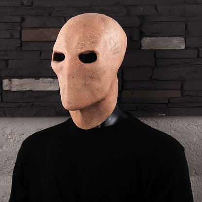 Horror Slenderman Mask Gloves Cospaly Faceless Man Alien Skull Latex Hand Masks Halloween Carnival Purim Party Costume Prop Gift