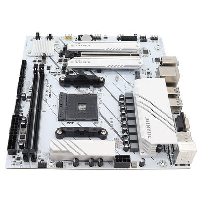 Placa-mãe B550M Gaming ARGB M-ATX, AMD AM4 Séries 4000 e 5000, 2 slots DDR4 64G