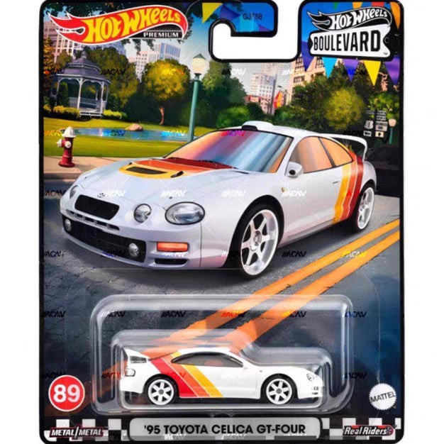 Hot Wheels Originais GJT68 Boulevard Série Veículo Diecast Carroceria de Liga Mitsubishi Customizado Carros de Coleção Modelo Surpresa Em Estoque
