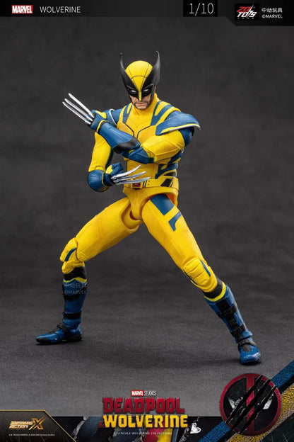 ZD Toys Deadpool & Wolverine Bonecos de Ação Deadpool na Caixa Wolverine Coleção Bonecos de Ação Adultos Brinquedo Infantil